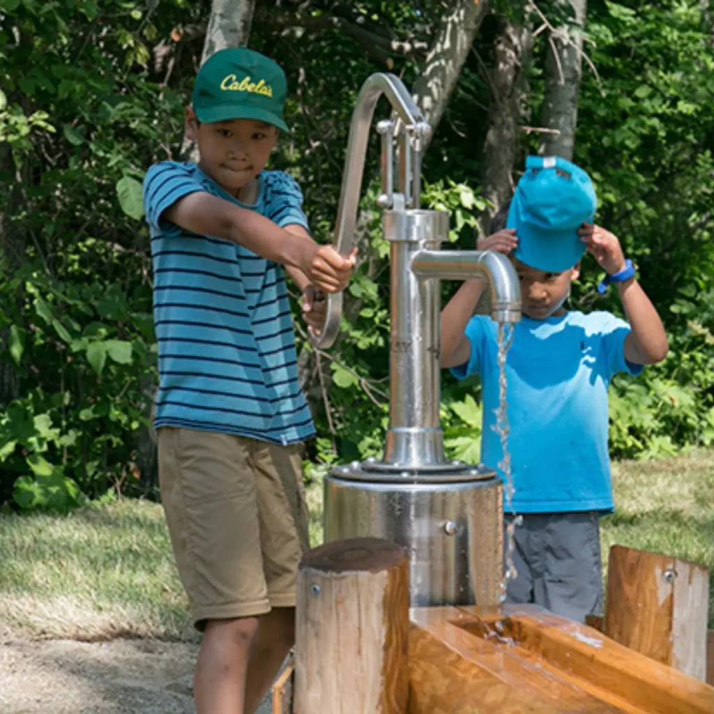 Water Play Solutions for State & National Parks featured at International Peace Garden in South Dakota.